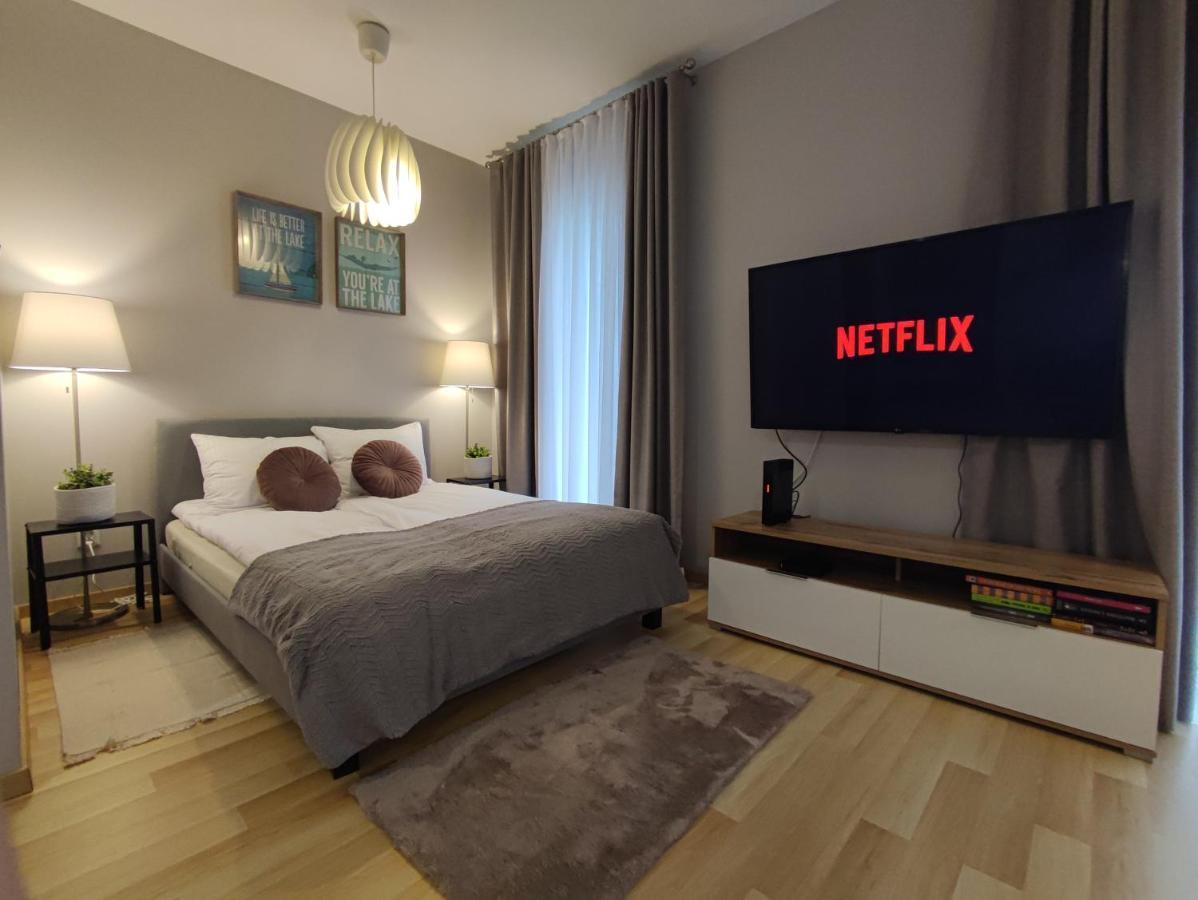 Marina Apartment - Przy Jeziorze, Taras, Tv55" Z Netflix I Prime, Parking Iława Exterior foto