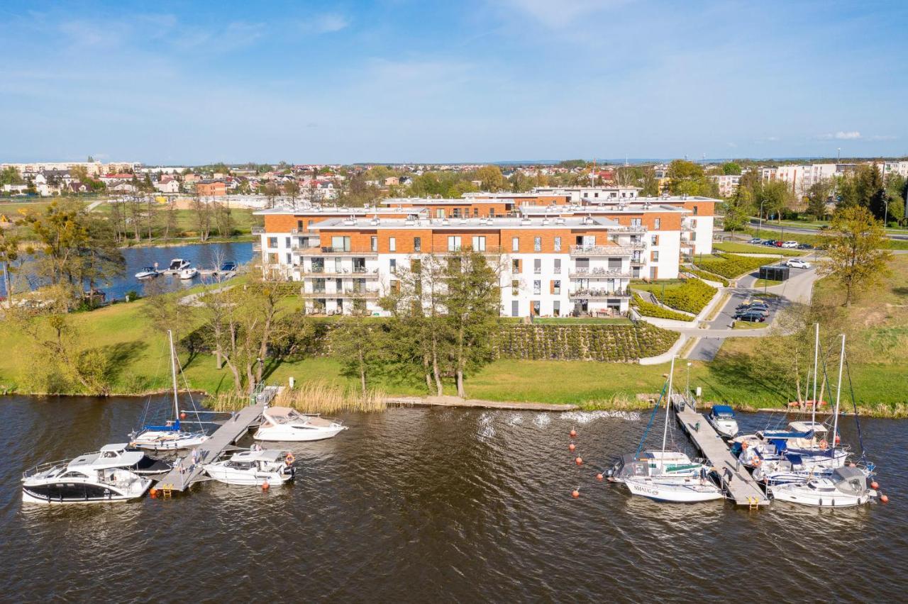 Marina Apartment - Przy Jeziorze, Taras, Tv55" Z Netflix I Prime, Parking Iława Exterior foto