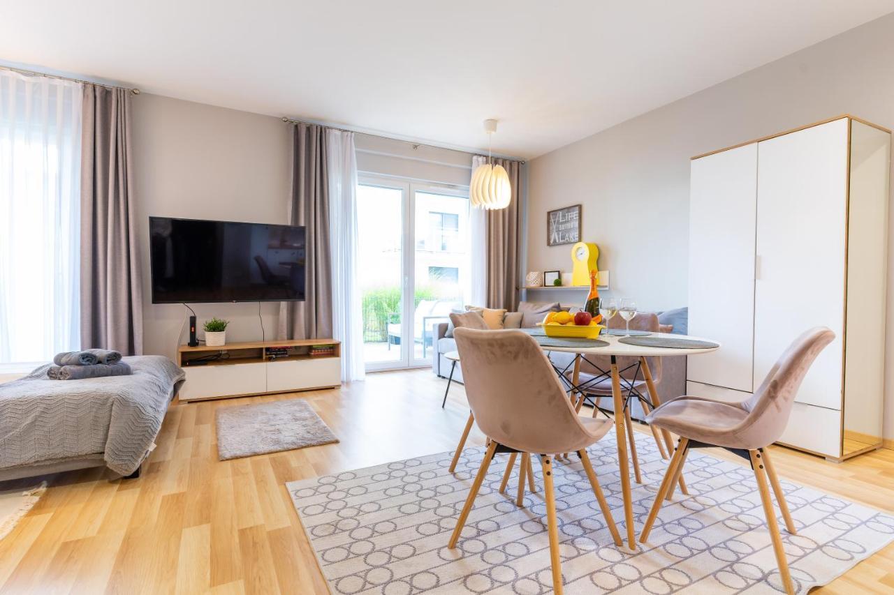 Marina Apartment - Przy Jeziorze, Taras, Tv55" Z Netflix I Prime, Parking Iława Exterior foto