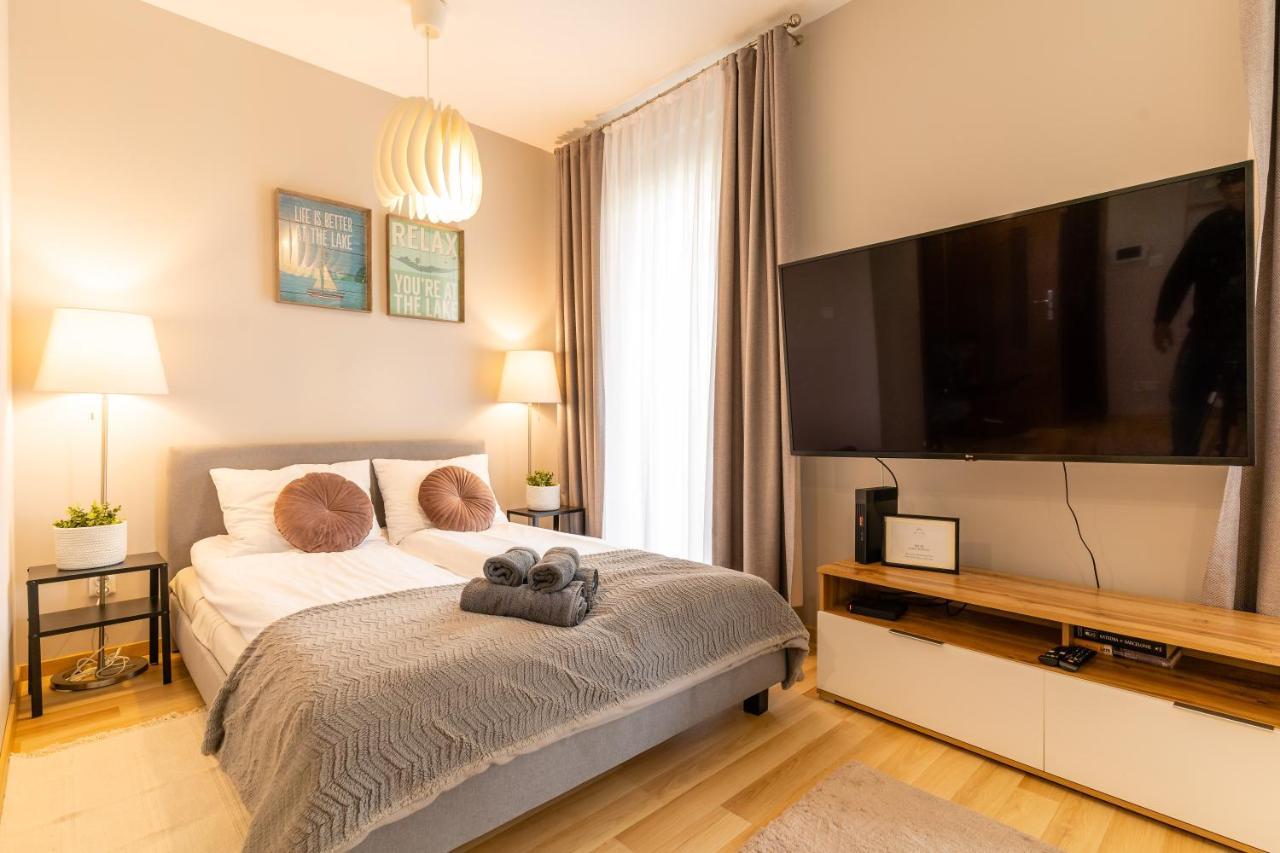 Marina Apartment - Przy Jeziorze, Taras, Tv55" Z Netflix I Prime, Parking Iława Exterior foto