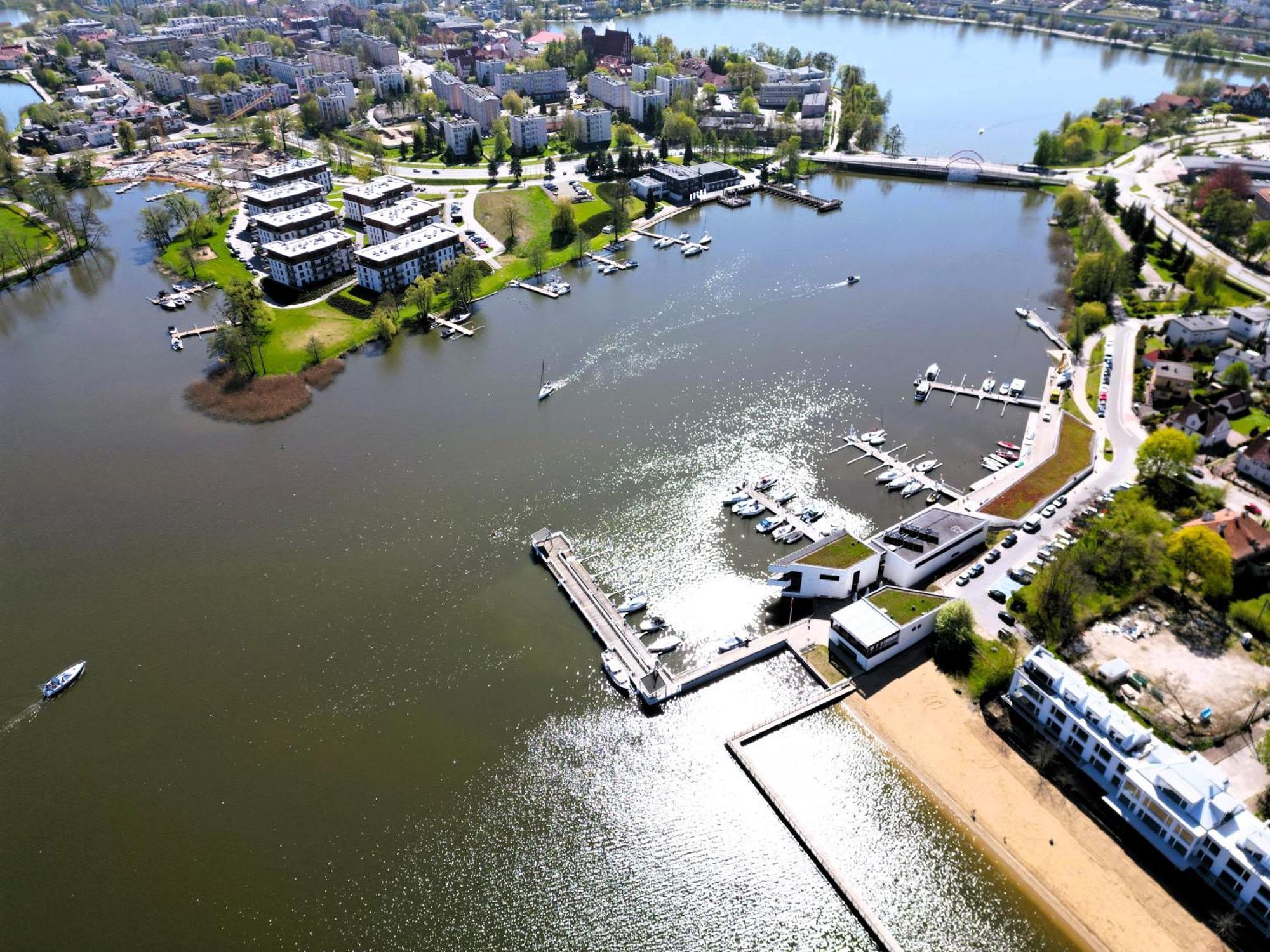 Marina Apartment - Przy Jeziorze, Taras, Tv55" Z Netflix I Prime, Parking Iława Exterior foto